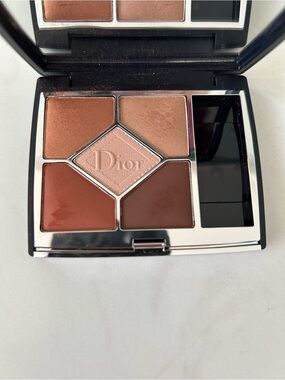 Dior Eyeshadow Palette — Peach, Terracotta & Warm Brown Tones